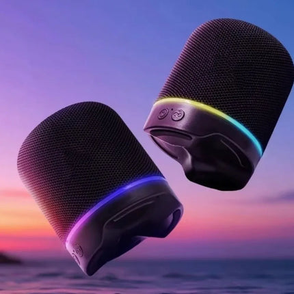 2-in-1 Magnetic Split Bluetooth Speaker Split&Combine Design HiFi Stereo Sound Modular Bluetooth Speaker TWS Interconnect