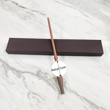 Anime Cosplay Show Metal Core Magic Wand With Box Decoration Toy Accessories For Kids Bacchetta Plastic Magic Stick