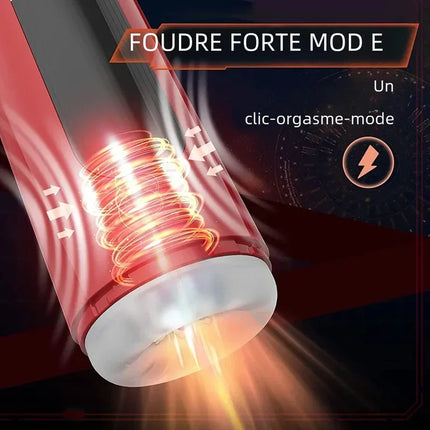 Male Masturbator Automatic Vibration Vagina Blowjob Machine Soft Pussy Penis Pump Masturbation Cup Sex Toys for Men Sex Machine