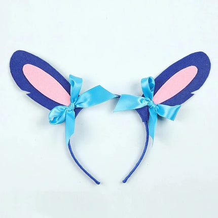 Girls Alien Cartoon Animal Fancy Tutu Dress Sparkly Blue Monster Stich Costumes for Baby Kids Halloween Outfit with Ears Hairbow