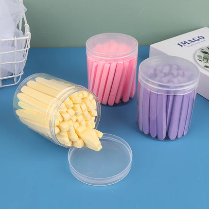 50pcs Compressed Face Wash Wash Face Sponge Clean Face Disposable Powder Puff Face Cleansing Cotton Pad Cleansing Beauty Strip