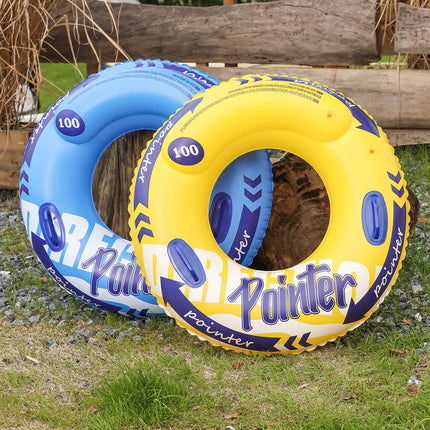 1PC Sports Style Thickened Pool Floats Summer inflatable Swim Ring, Beach and Pool Swim Aid,  Beach Toys for Pool Party