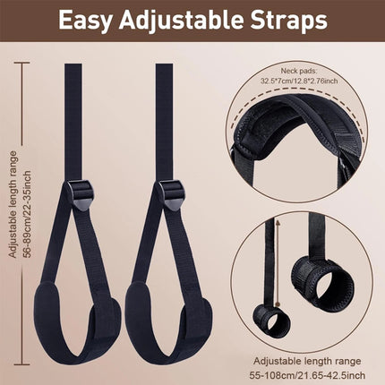 Bondage Kit BDSM Restraints Erotic Neckcollars Handcuffs Open Leg Love Position Asist Sex Toys For Couples Women Men Adult Games