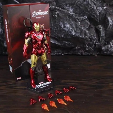ZD Toys Iron Man Action Figures (Models: MK1-MK7,MK9 MK11, MK12, MK14, MK15, MK23, MK27, MK38, MK40, MK42, MK43,MK46 7-Inch, etc