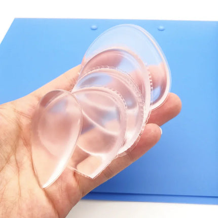 1PC Silicone Makeup Spong Powder Puff Face Concealer Water Drop Heart Shape Cosmetic Puff Beauty Foundation Make Up Sponge