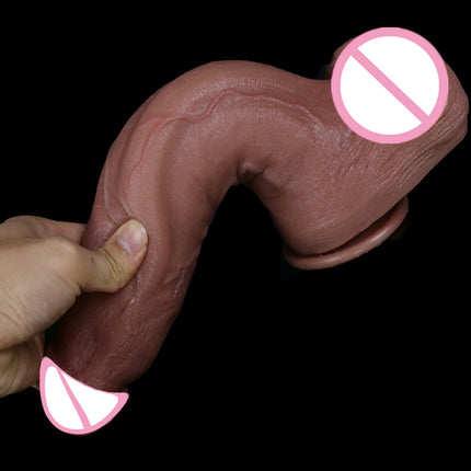 The Largest Silicone Realistic Penis Dildo Big Long Dick Strong Suction Cup Anal Plug For Woman Masturbator Vagina Sex Toys Shop