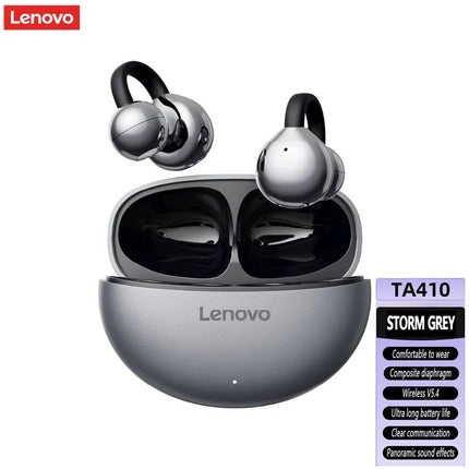 Lenovo Wireless Bluetooth 5.4 Earphones TWS Panoramic Sound Effects Ultra Long Battry Life Headphones Comfortable To Wear TA410