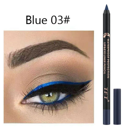 Black Brown Eyeliner Waterproof Quick Drying Eyeliner Gel Pen Lasting Smooth Concealer Pencil Not Blooming Eye Makeup Cosmetics