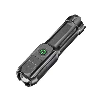 Powerful LED Flashlight Rechargeable USB Built-in Lithium Battery Waterproof Zoom Fishing Hunting Camping Tactical Flashlight