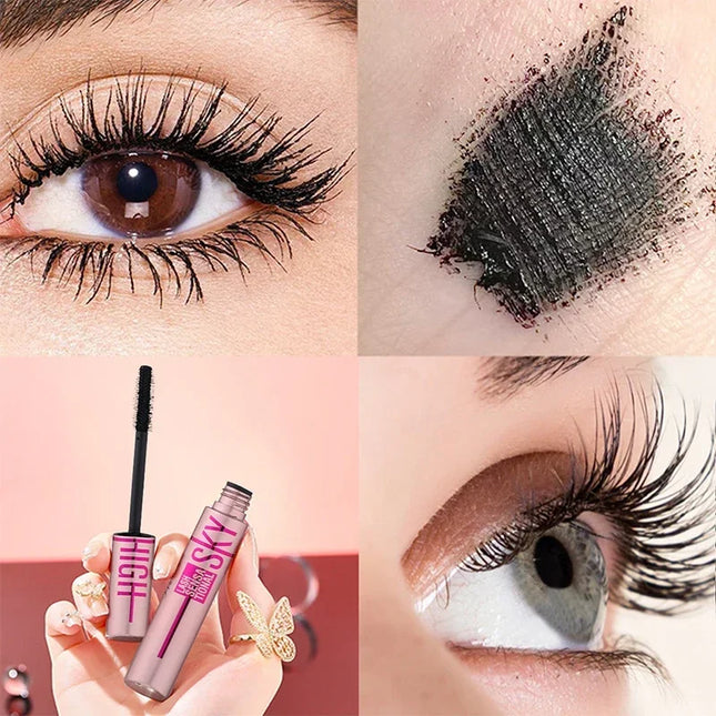 Lengthening Waterproof Mascara Long-lasting Silky Eyelashes Makeup Sweat-resistant Non-smudging Easy-to-remove Eye Cosmetic