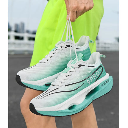 Running Shoes Carbon Board Speciality Marathon Men Sports Breathable Lightweight Women's Comfortable Athletic Nonskid Sneakers