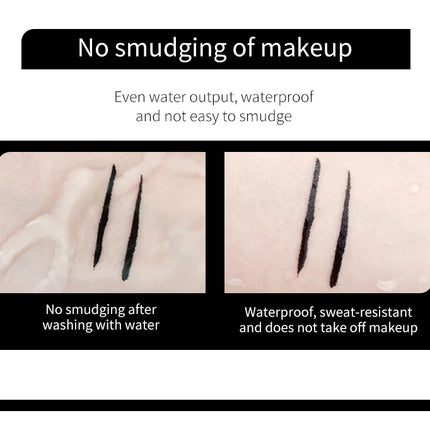 Liquid Eyeliner Pencil 4D Waterproof Mascara Set Cosmetics Eye Liner Thick Curling Mascara Eyebrow Pencil Eyes Makeup