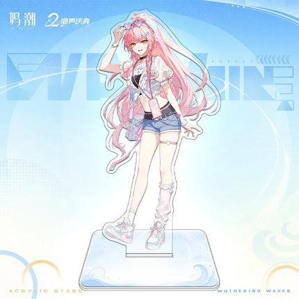 Wuthering Waves 2nd Anniversary Celebration Acrylic Stand Aemeath Denia LUUK HERSSEN Hiyuki Figure Stand Keychain Badge for Fans