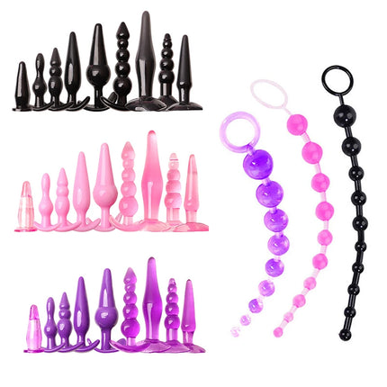 4/5/6/9Pcs Different Shapes Anal Expander Sex Toys Butt Plug Set Erotic Prostate Massager Stimulator Plug Anal Dilator Adults