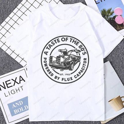 Mens Clothing  Doc Brown Back To The Future Back To The Future 1.21 Gigawatts Fun Tops Tee T Shirt Loose Tops T-Shirt