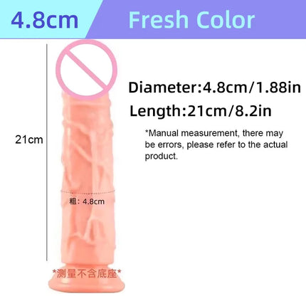 Transparent Big Dick 13 Sizes Realistic Jelly Dildo Women Gay Anal Sex Toys Soft Clitoris Vaginal Masturbators Penis Suction Cup