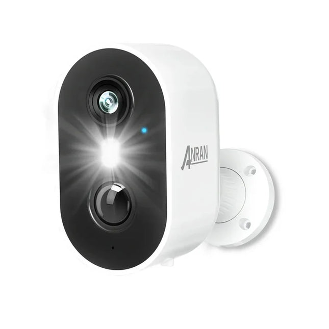 ANRAN 2K Rechargeable Battery Camera 2.4G WiFi Camera Wireless Home Surveillance Security Cameras PIR, IP65, works with ANRAN app