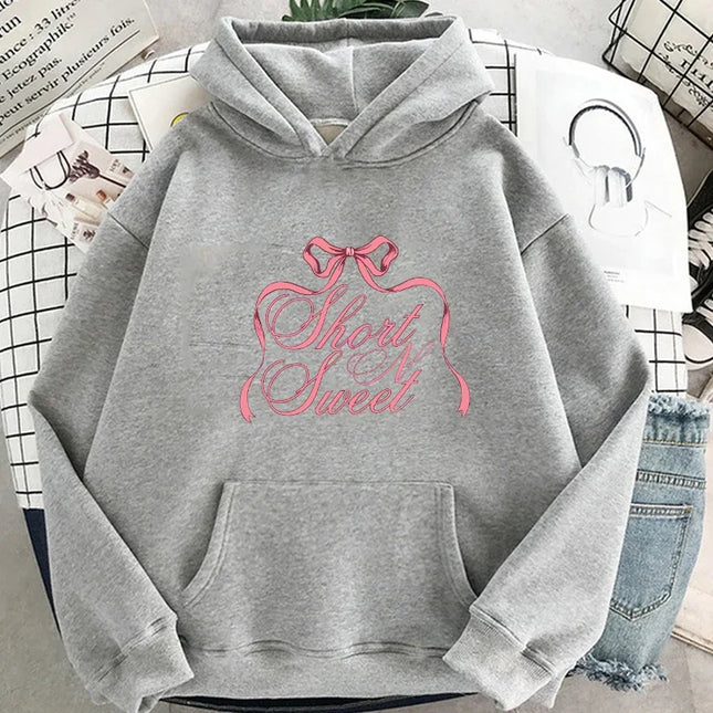 Sabrina Carpenter Tour 2025 Hoodies Women Fashion Vintage Short N' Sweet Sweatshirts Harajuku Long Sleeve Pullover