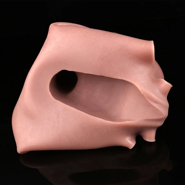 SXXY Huge Realistic Hollow Dildo Pants Silicone High Waist Penis Sleeve Panties For Men Dick Extend Strap On Condom For Couples