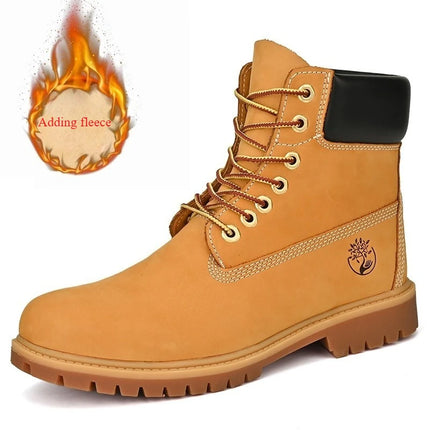 Men's Waterproof Ankle Boots - Winter Warm Outdoor / Bottines Imperméables Hommes - Hiver Chaud Extérieur