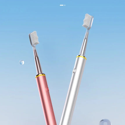 Electric Toothbrush Mental Thin Brush Body Specially for Women Pure Wisdom Beauty Soft DuPont Bristle