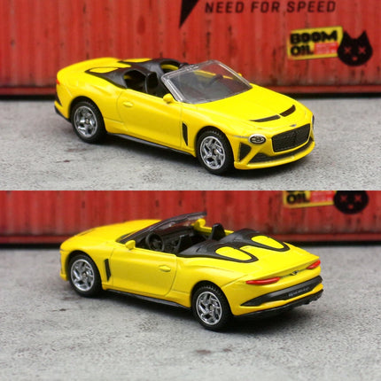 1/64 Bentley Mulliner Bacalar Miniature Model CCA 1:64 3" Zinc Alloy Toy Car Vehicle Free Wheels Diecast Collection Gift For Kid
