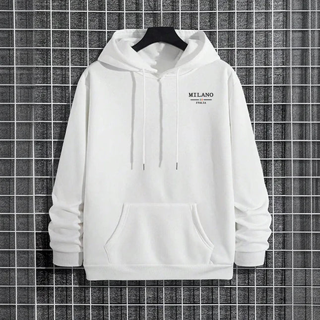 Comfort Quality Simplicity 2026 Men's Hooded Sweatshirt Spring Casual Daily Sports Style Men Clothing Fashion Sweatshirts Hooded