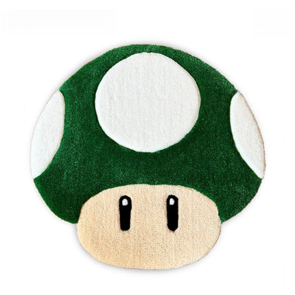 Mario Mushroom Bedroom Decor Carpet Thickened Plush Carpets for Living Room Home Creativity Floor Mat Fluffy Soft Children's Rug