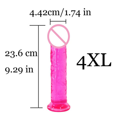 New Realistic Dildos Erotic Jelly Dildo Artificial Penis G-spot Simulation Large penis Anus Anal plug Female penis masturbation