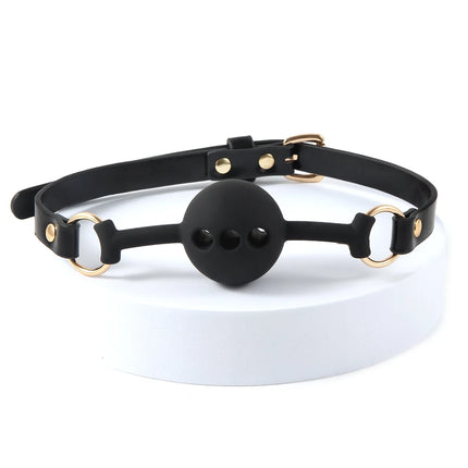 High Quality PU Leather Bondage Kit Restraints Handcuff SM Collar Mouth Ball Gag Flogger Bondage Tape Sex Toys For Couples