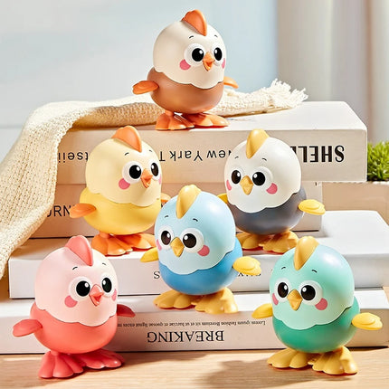 Dancing Ghosts Swing Duck Clockwork Chick Wind Up Toy Todder Dance Toys Pet  Interactive Baby Crawling Toys Kids Funny Gifts