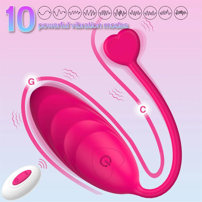 Wireless Remote Control Vibrating Egg Sex Toys for Women Clitoris Stimulator G- Spot Vibrators Vaginal Kegel Balls Adult Sex Toy