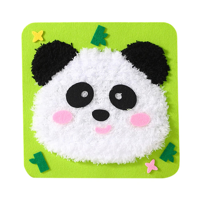 Creative DIY Arts Crafts Cute Animal DIY Educational Sewing Kit DIY Doll Sewing Toys for Beginners Arts and Crafts