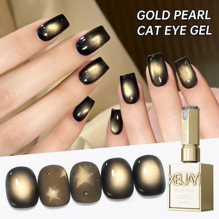 15ML Rainbow Cat Eye Nail Polish Gel Phototherapeutic Gel Soak Off Nail Magnetic Gel Polish Nail Art DlY For Salon At Home