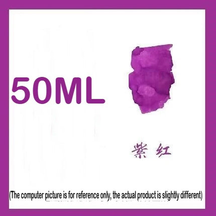 500/50ml 24 Colors Fountain Pen Ink Dip Pen Bottled Ink Refill Cartridge Writing School Supplies Stationery For JINHAO HONGDIAN