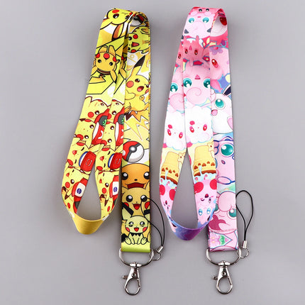 Cute Anime Credential Holder Cool Game Elf Lanyards for Key Neck Strap For Card Badge Gym Keyring Accessories Gifts for Friends