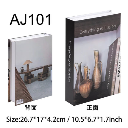 Morandi Decorative Book Open Luxury Fake Book Storage Box Home Decor Matisse Boho Bauhaus Coffee Table Shelf Interior Decoration