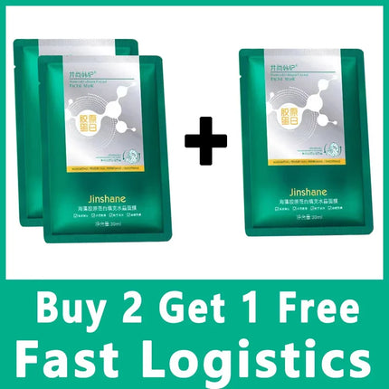 Tiktok Hot Sale Seaweed Collagen Filling Crystal Mask Replenishing Fruit Jelly Skin Transparent Mask Skin Care Masque