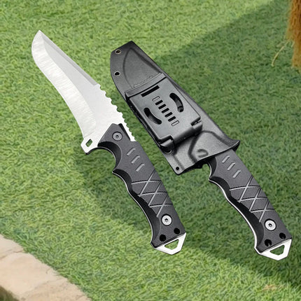 Kydex Sheath Knife 9CR18MOV Blade Nylon Fiber Handles Tactics Hunting knife High Hardness Outdoor Wilderness Camping EDC Tools
