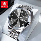 Men Silver Black