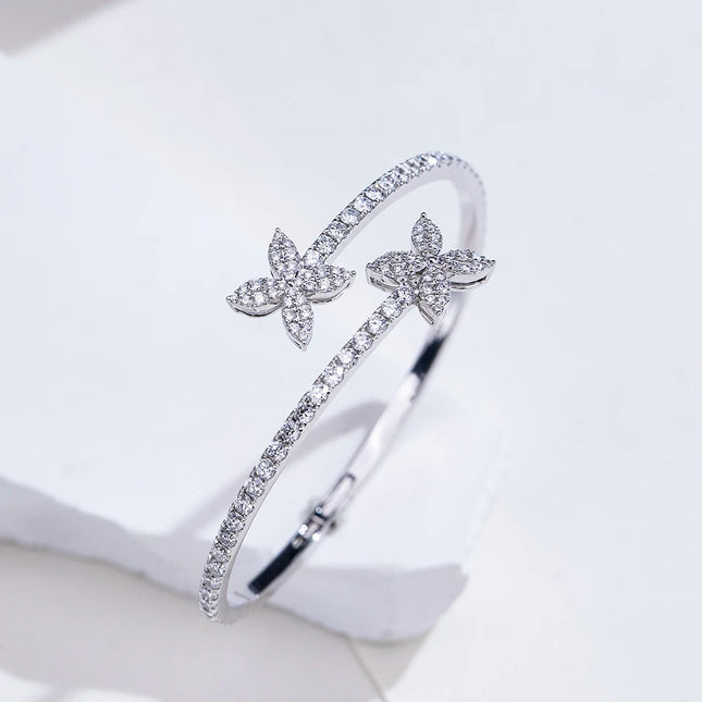 Messi Jewelry 18K Real Gold Bracelets Round Lab Grown Diamond Bracelet For Woman Girls In Stock MSB-655