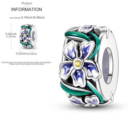 New 925 Sterling Silver Charms Beads Sunflower Flower Daisy Original Charm Pendant Fit Charm Bracelets DIY Jewelry Birthday Gift