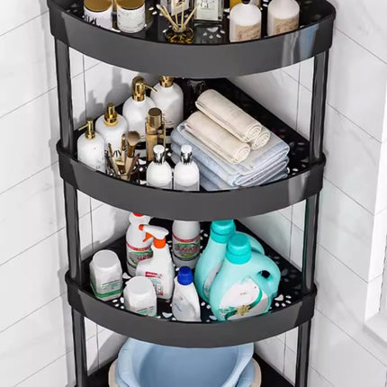 With Swivel Wheels Small Cart Shelf Snacks Racks Trolley Holder Home Bathroom Kitchen Organizer Multi-layer Movable Storage Rack