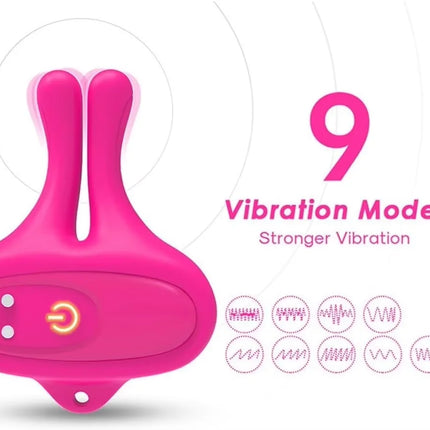 Vibrador Magnetic Nipple Clamps Vibrating Adult Sex Toys 9 Vibration Modes Silicone Nipple Stimulation for Women Couple Play