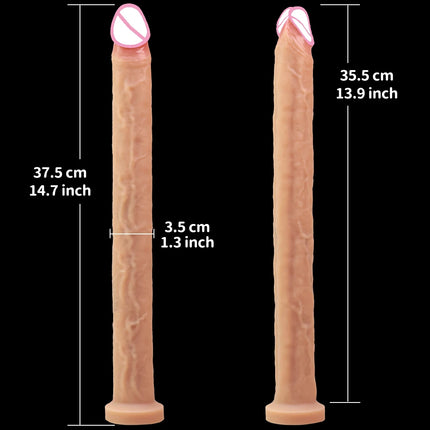 Extra Long Realistic Dildos G-Spot Stimulation Deep Touch Penis Vagina Anal Massage Penetration Dick Sex Toys for Women and Men