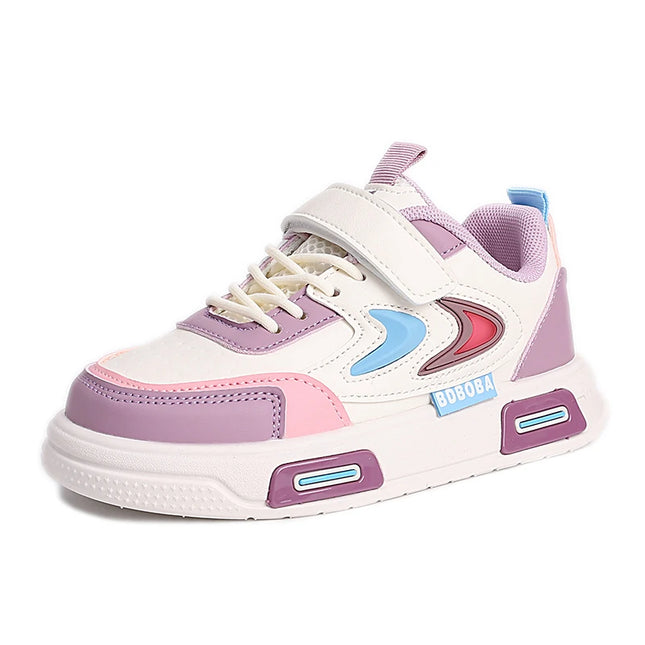 Children Casual Sneakers Fashion Comfortable Leather Outdoor Walking Board Shoes School Jogging Casual Shoes for Kids