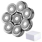 8 Blades Head Silver