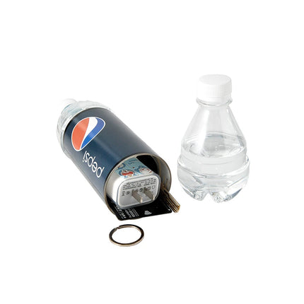 Pepsi Stash safe water bottle diversion safe DIY Empty bottle with a food grade smell proof bag