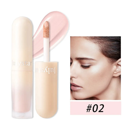 Waterproof Liquid Concealer Oil-control Lasting Cover Dark Circle Tattoo Acne Natural Full Coverage Lightweight Concealer Makeup