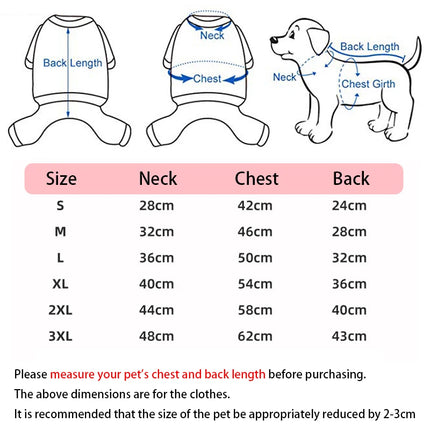 Winter Warm Dog Jacket Waterproof Dog Clothes for Small Medium Dogs Four Legs Chihuahua French Bulldog Jumpsuit Puppy Outfits